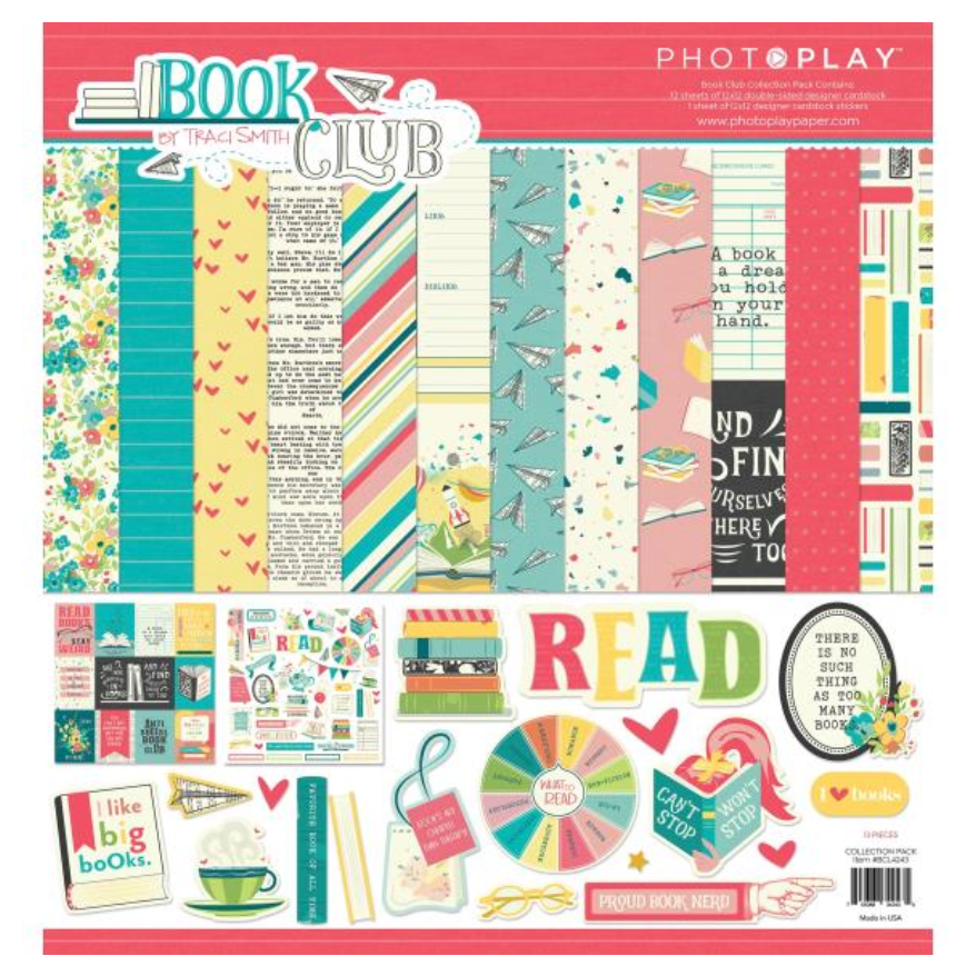 The latest from our Photo Play 12x12 Book Club Collection Pack Notions